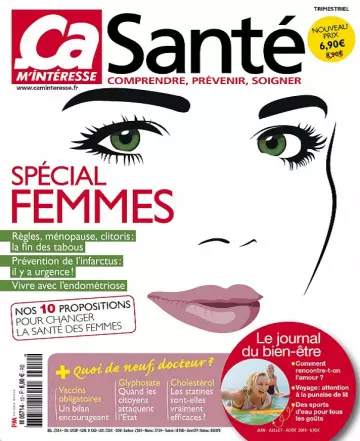 Ça M’Intéresse Hors Série Santé N°10 – Juin-Août 2019  [Magazines]