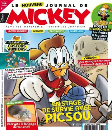 Le Journal De Mickey N°3668 Du 5 au 11 Octobre 2022  [Magazines]