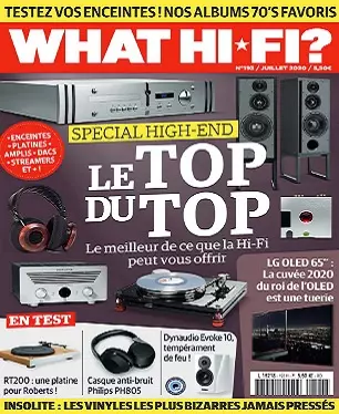 What Hi-Fi N°193 – Juillet 2020 [Magazines]