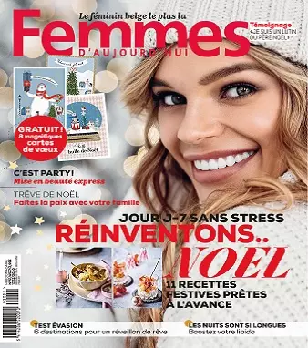Femmes D’Aujourd’hui N°51 Du 17 Décembre 2020 [Magazines]