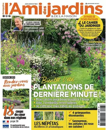 L’Ami Des Jardins et De La Maison N°1103 – Juin 2019  [Magazines]
