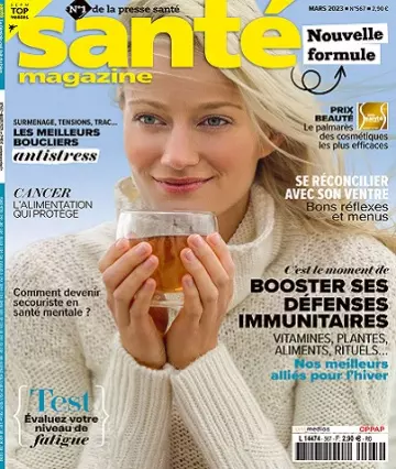 Santé Magazine N°567 – Mars 2023 [Magazines]