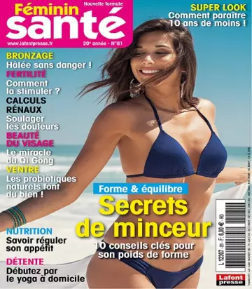 Féminin Santé N°81 – Juin-Août 2022  [Magazines]