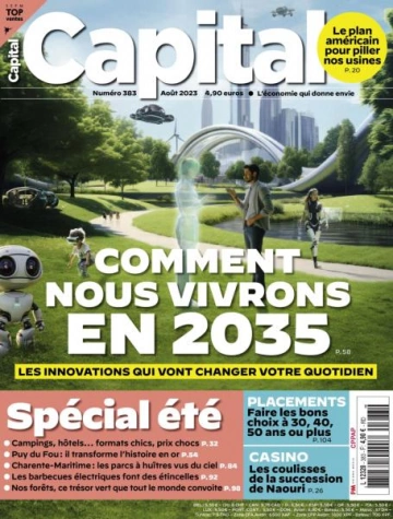 Capital France - Août 2023  [Magazines]