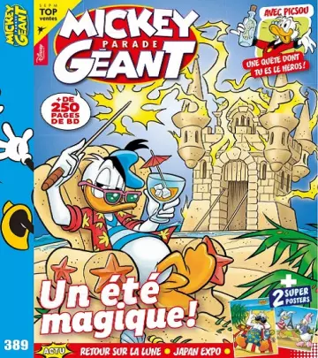 Mickey Parade Géant N°389 – Juillet-Août 2022 [Magazines]
