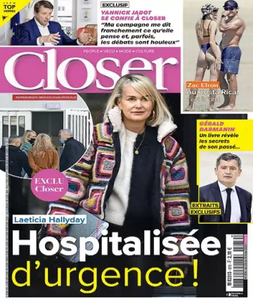 Closer N°876 Du 25 au 31 Mars 2022  [Magazines]