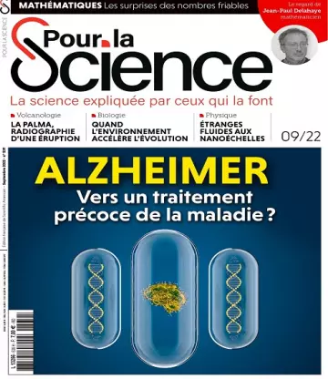 Pour La Science N°539 – Septembre 2022  [Magazines]