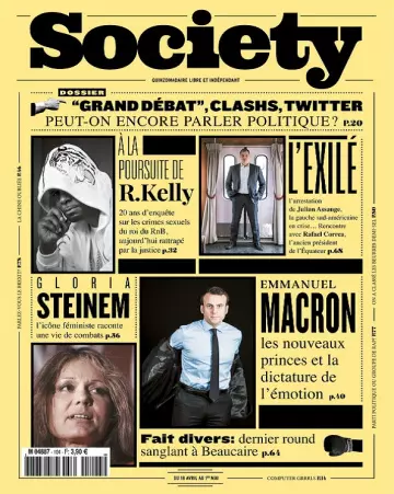 Society N°104 Du 18 Avril 2019  [Magazines]