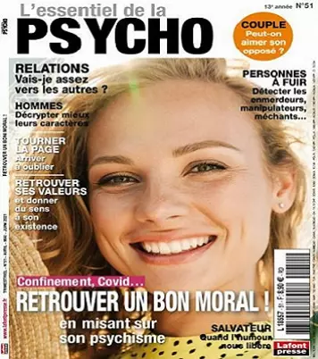 L’Essentiel De La Psycho N°51 – Avril-Juin 2021 [Magazines]