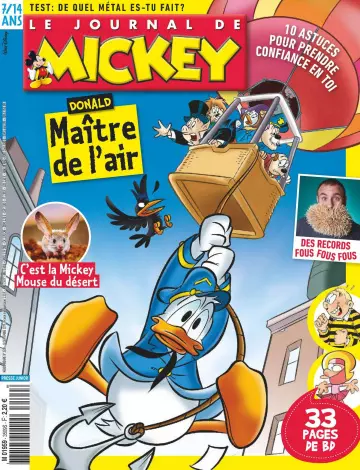 Le Journal de Mickey N°3509 - 18 Septembre 2019  [Magazines]