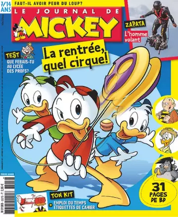 Le Journal De Mickey N°3507 Du 4 Septembre 2019  [Magazines]