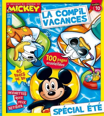 Le Meilleur Du Journal De Mickey N°10 – Juillet 2022  [Magazines]