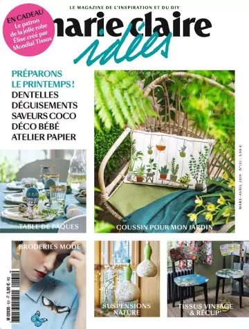 Marie Claire Idées N°131 – Mars-Avril 2019 [Magazines]