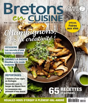 Bretons en Cuisine N°43 – Septembre-Octobre 2022 [Magazines]