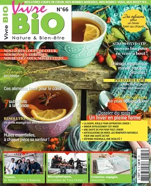 Vivre Bio N°66 – Janvier-Février 2020 [Magazines]
