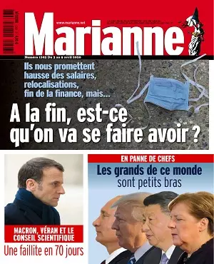Marianne N°1203 Du 3 au 9 Avril 2020  [Magazines]