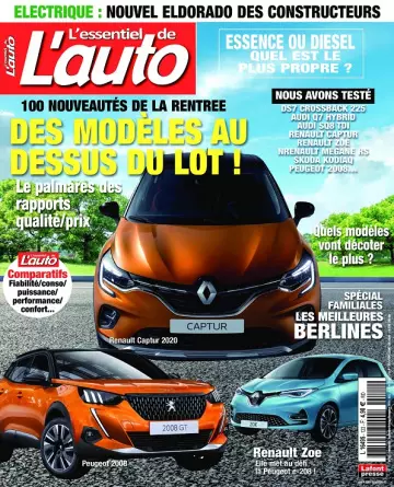 L’Essentiel De L’Auto N°122 – Septembre-Novembre 2019 [Magazines]