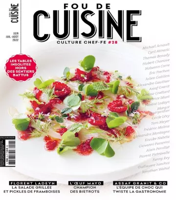 Fou De Cuisine N°28 – Juin-Août 2022 [Magazines]