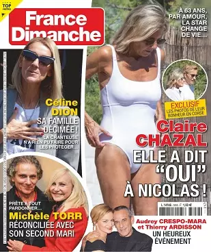 France Dimanche N°3859 Du 14 Août 2020  [Magazines]