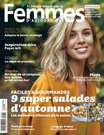 Femmes D’Aujourd’Hui - 10 Octobre 2019 [Magazines]