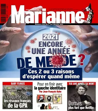 Marianne N°1242 Du 1er Janvier 2021  [Magazines]