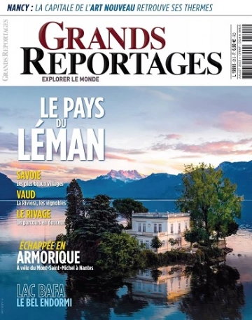 Grands Reportages N°515 – Juillet 2023 [Magazines]