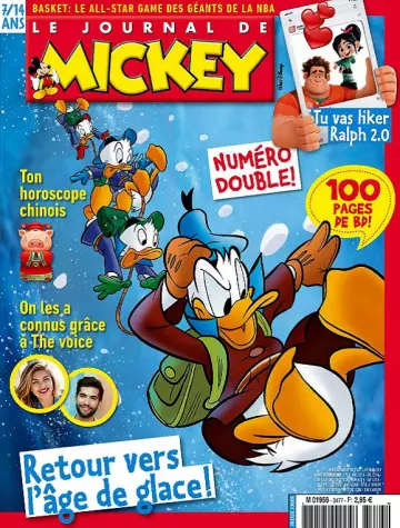 Le Journal De Mickey N°3477-3478 Du 6 Février 2019 [Magazines]