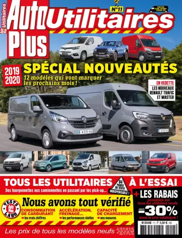 Auto Plus Utilitaires N°11 - Octobre 2019  [Magazines]