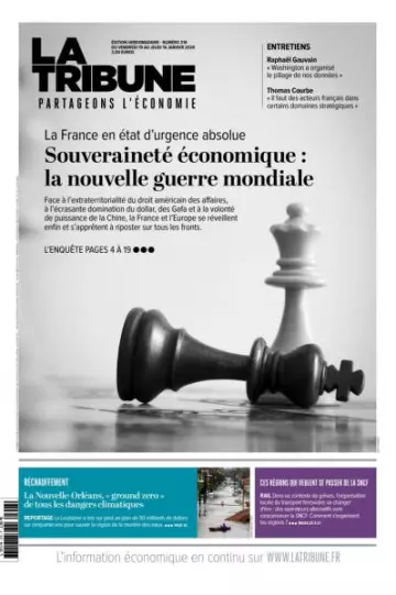 La Tribune - 10 Janvier 2020 [Magazines]