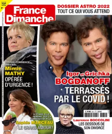 France Dimanche N°3931 Du 31 Décembre 2021  [Magazines]