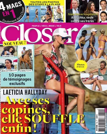 Closer N°740 Du 15 Août 2019  [Magazines]