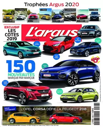 L’Argus N°4566 Du 16 au 29 Janvier 2020  [Magazines]