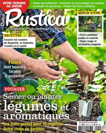 Rustica N°2574 Du 26 Avril au 2 Mai 2019  [Magazines]