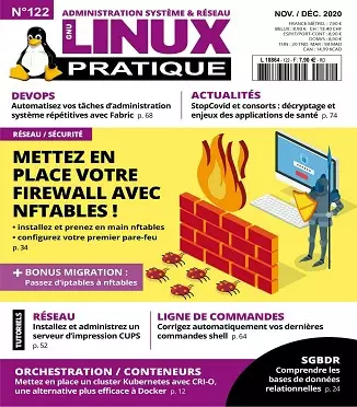Linux Pratique N°122 – Novembre-Décembre 2020 [Magazines]