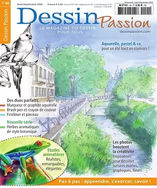 Dessin Passion N°40 – Août-Septembre 2020  [Magazines]