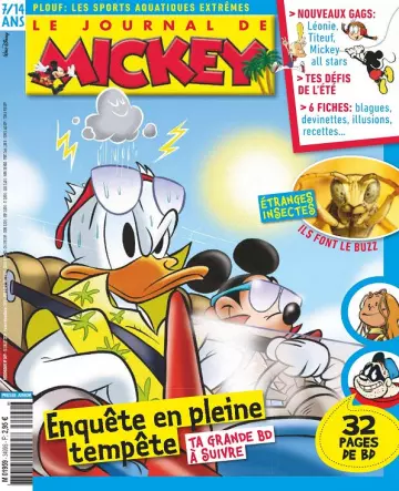Le Journal De Mickey N°3495 Du 10 Juillet 2019  [Magazines]