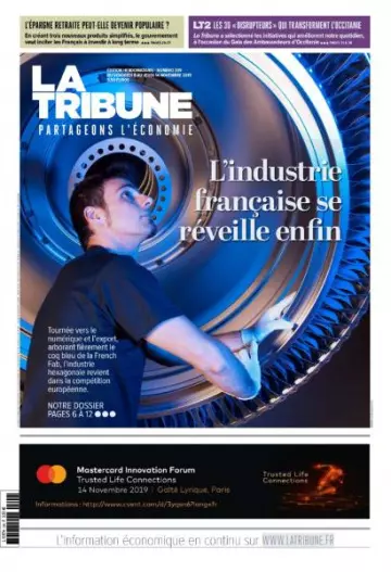 La Tribune - 8 Novembre 2019 [Magazines]