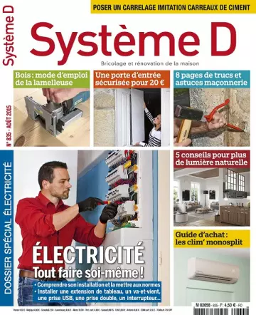 Système D N°835 – Électricité : Tout Faire Soi-même ! [Magazines]