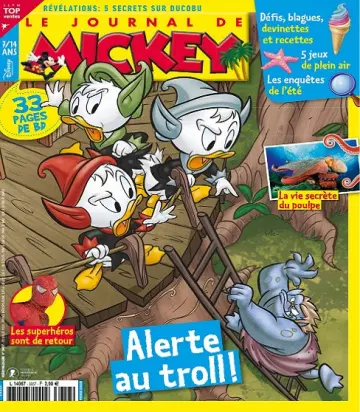 Le Journal De Mickey N°3657 Du 20 Juillet 2022  [Magazines]
