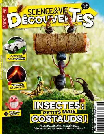 Science et Vie Découvertes N°244 – Avril 2019  [Magazines]