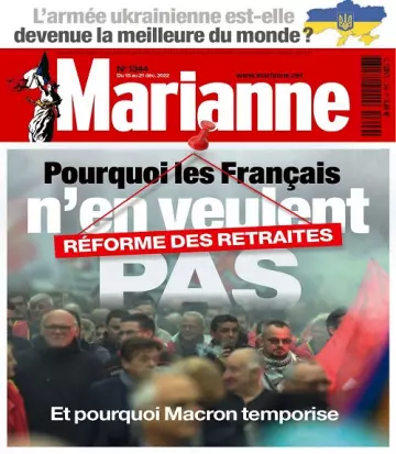 Marianne N°1344 Du 15 au 21 Décembre 2022  [Magazines]