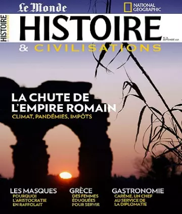 Le Monde Histoire et Civilisations N°75 – Septembre 2021 [Magazines]
