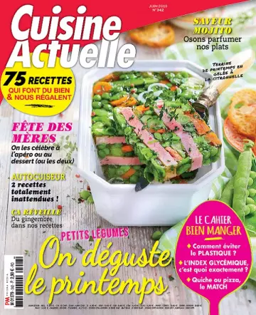 Cuisine Actuelle N°342 – Juin 2019 [Magazines]
