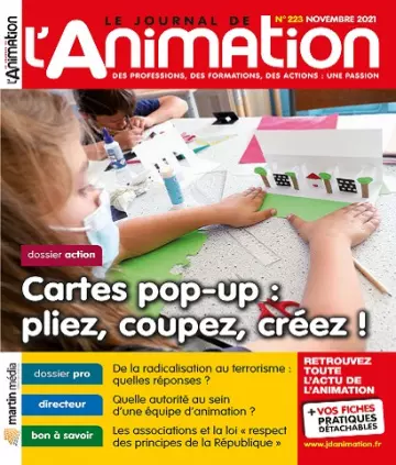 Le Journal De L’Animation N°223 – Novembre 2021  [Magazines]