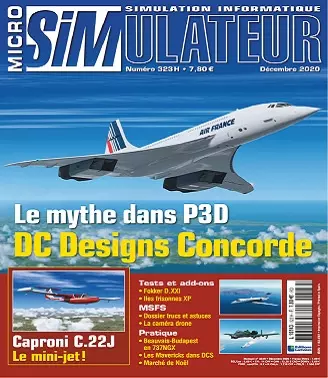 Micro Simulateur N°323 – Décembre 2020  [Magazines]