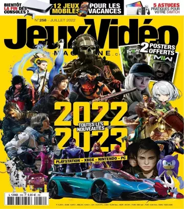 Jeux Vidéo Magazine N°258 – Juillet 2022 [Magazines]
