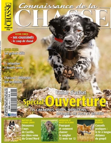 Connaissance De La Chasse N°569 – Septembre 2023  [Magazines]