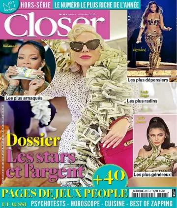 Closer Hors Série N°63 – Octobre-Novembre 2022  [Magazines]