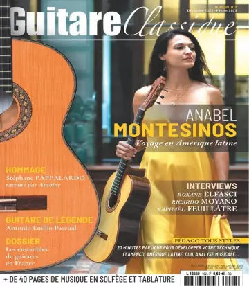 Guitare Classique N°102 – Décembre 2022-Février 2023 [Magazines]