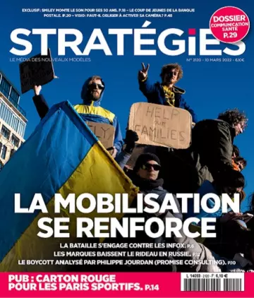 Stratégies N°2120 Du 10 au 16 Mars 2022  [Magazines]